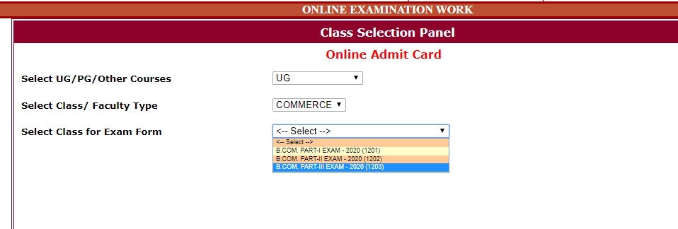 Shekhawati University Admit card 2020 PDUSU UG & PG Admit Card Download