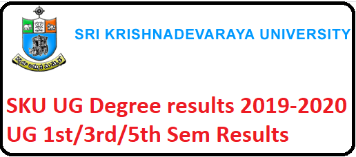 SKU Degree results 2019 (Nov) Manabadi SK University UG 1st, 3rd, 5th Sem results 2019-20