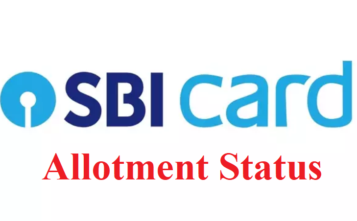 SBI Card Share Allotment Status